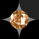 Round/Brown