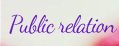 Public relation