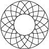 Net cut 161 facets (top view)