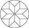 Swiss cut (bottom view)