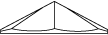 SIX-FACET ROSE CUT (side view)