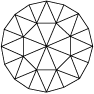 DUTCH ROSE CUT (top view)