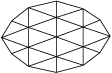 BOAT-SHAPED ROSE CUT (top view)